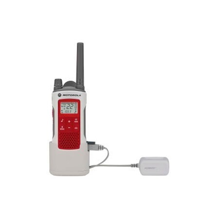 Motorola Motorola Talkabout T480 Emergency Preparedness TwoWay Radio, WhiteRed T480